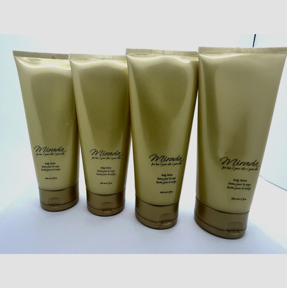 Lot of 4 - Avon MIRADA Body Lotion 6.7 oz NEW